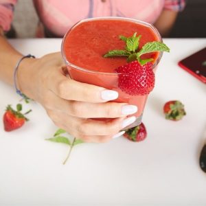 batido de fresa