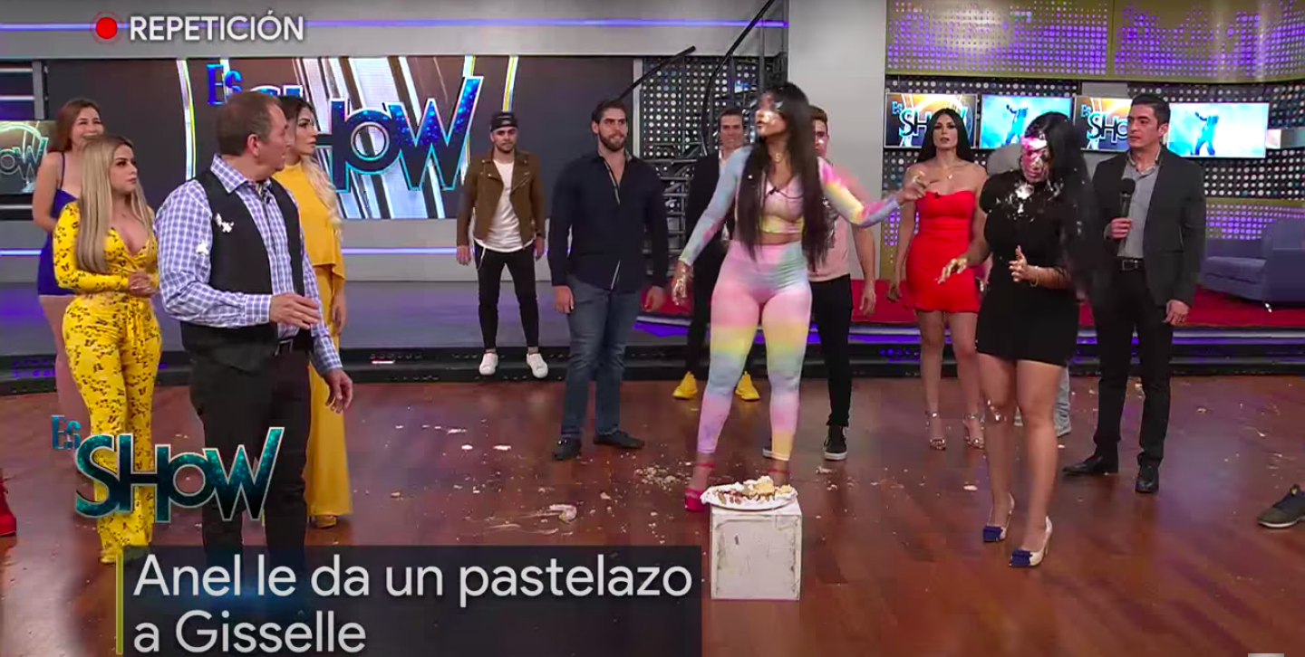 el pastelazo cañonazo