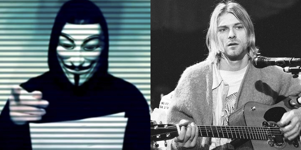 Anonymous afirma tener información que sugiere que la muerte de Kurt Cobain no fue suicidio Anonymous afirma tener información que sugiere que la muerte de Kurt Cobain no fue suicidio
