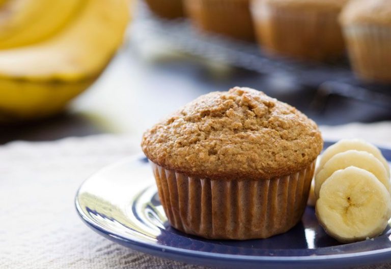 Muffins de plátano Revista Cosmopolitan