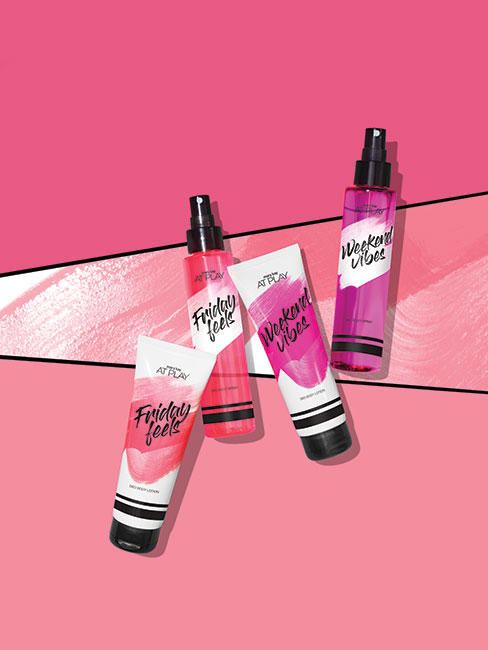 Spray Corporal Mary Kay At Play de Edición Limitada y la Loción Corporal Mary Kay At Play de Edición Limitada