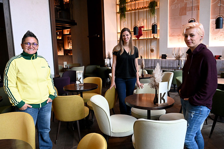 Fanica Feric, Ivana Marinic y Marita Radovanovic