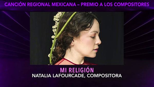 Los premios Grammy Latino celebran el México de Natalia Lafourcade