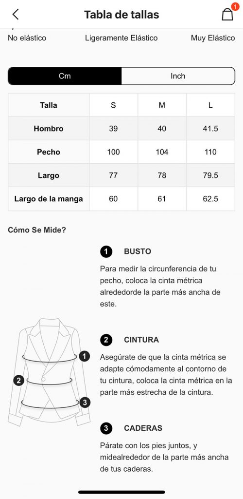 ¿Cómo ser una experta comprando tu talla correcta en SHEIN? Aquí te