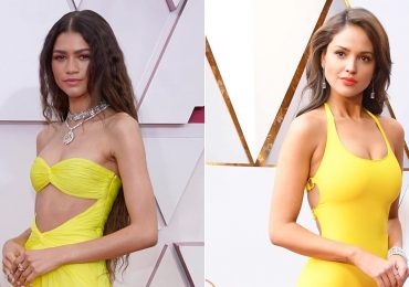 Cómo robarte los Oscar con vestido amarillo, según Zendaya y Eiza González
