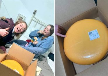 En su primera cita, granjero le regala queso de 12 kg a esta chica