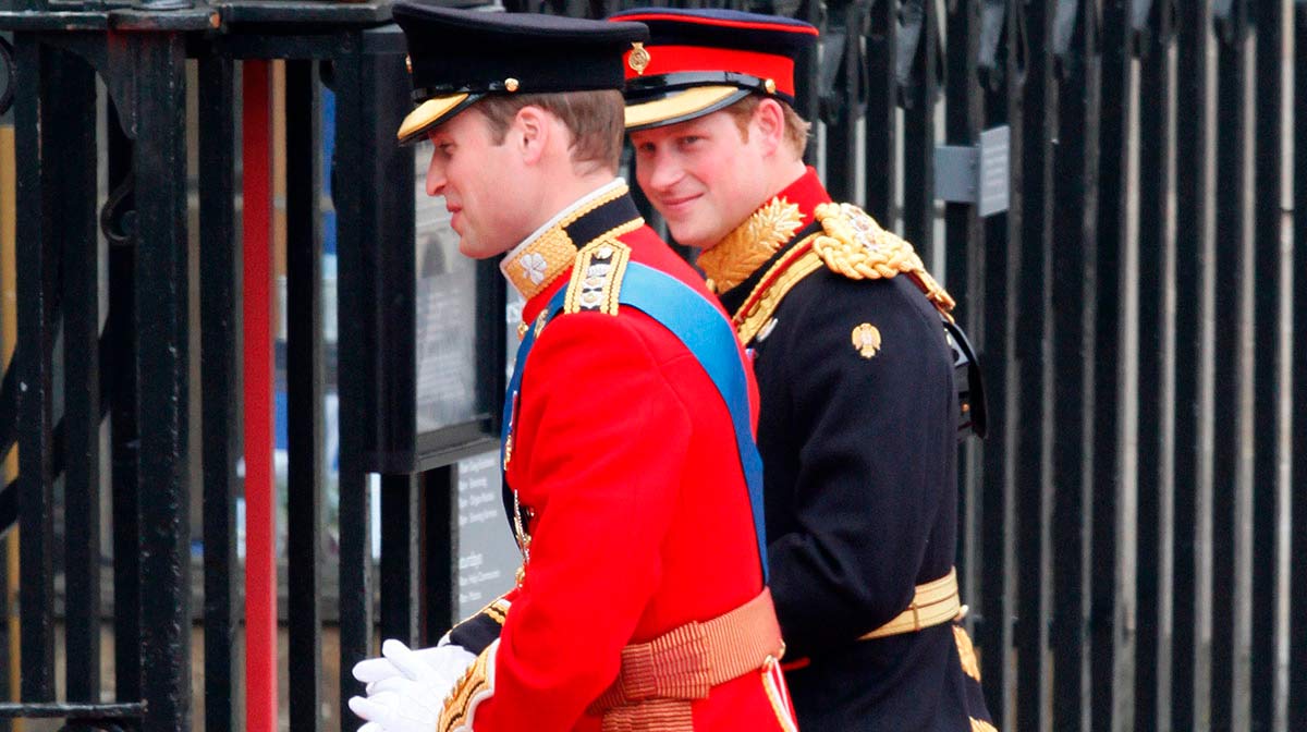 La broma que el príncipe William hizo sobre Harry en su boda, hace 10 años