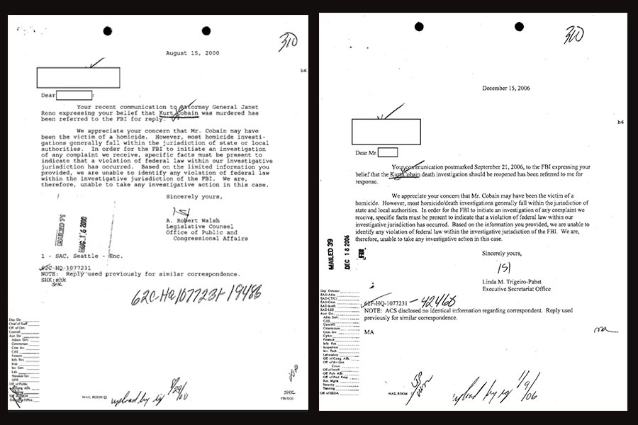 FBI abre los archivos de Kurt Cobain, aquí las teorías de su muerte