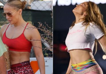 Los ejercicios favoritos de Jennifer Lopez para marcar abdomen, según su entrenador