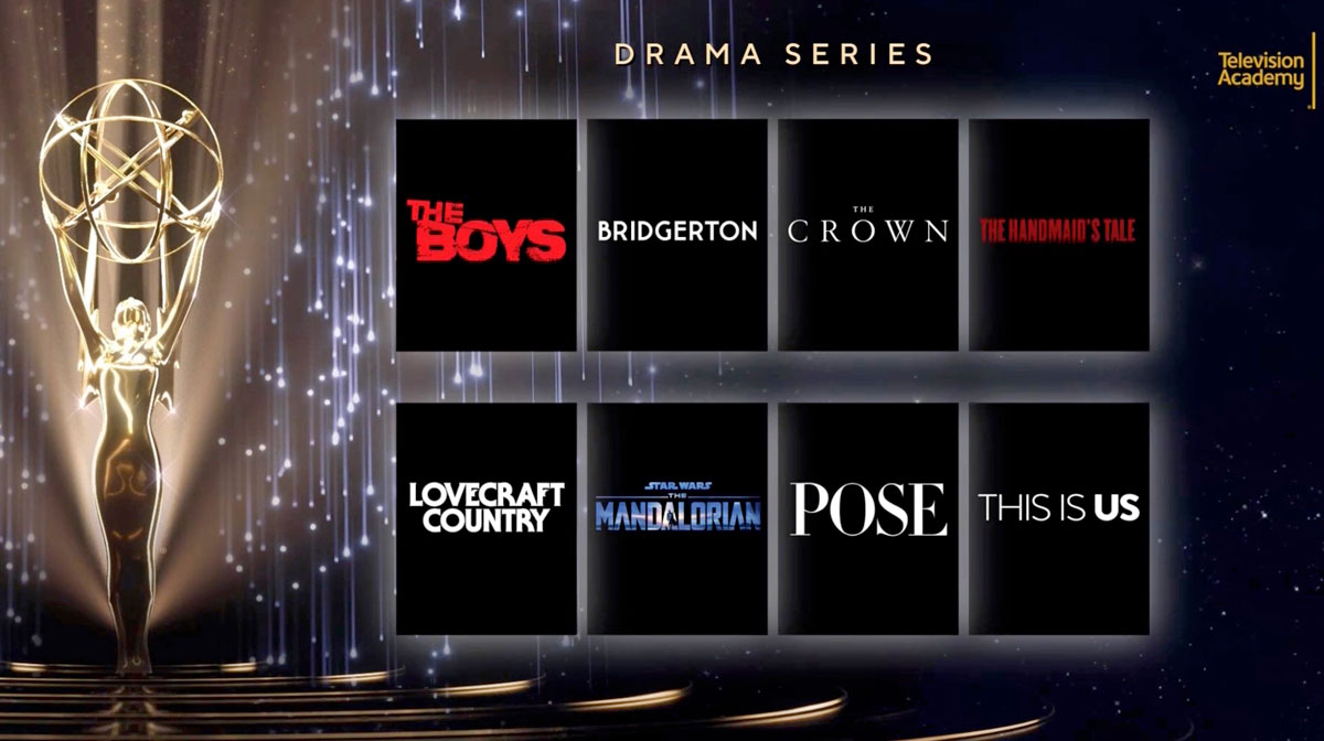 "The Crown" y "The Mandalorian" lideran carrera de los Emmy