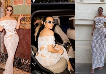 Kim Kardashian con sexy vestido mexicano en el Vaticano: "respeté el código de vestimenta"