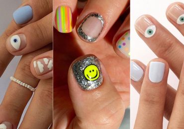 Ojitos y caritas felices, la nueva tendencia en uñas para tu manicure