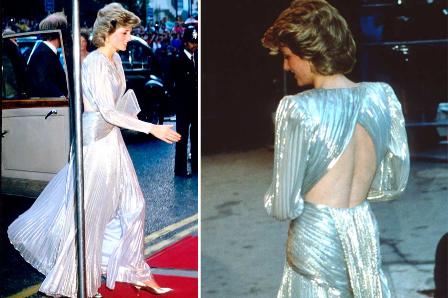 Kate Middleton se inspiró en un look que la princesa Diana también llevó a un estreno del 007