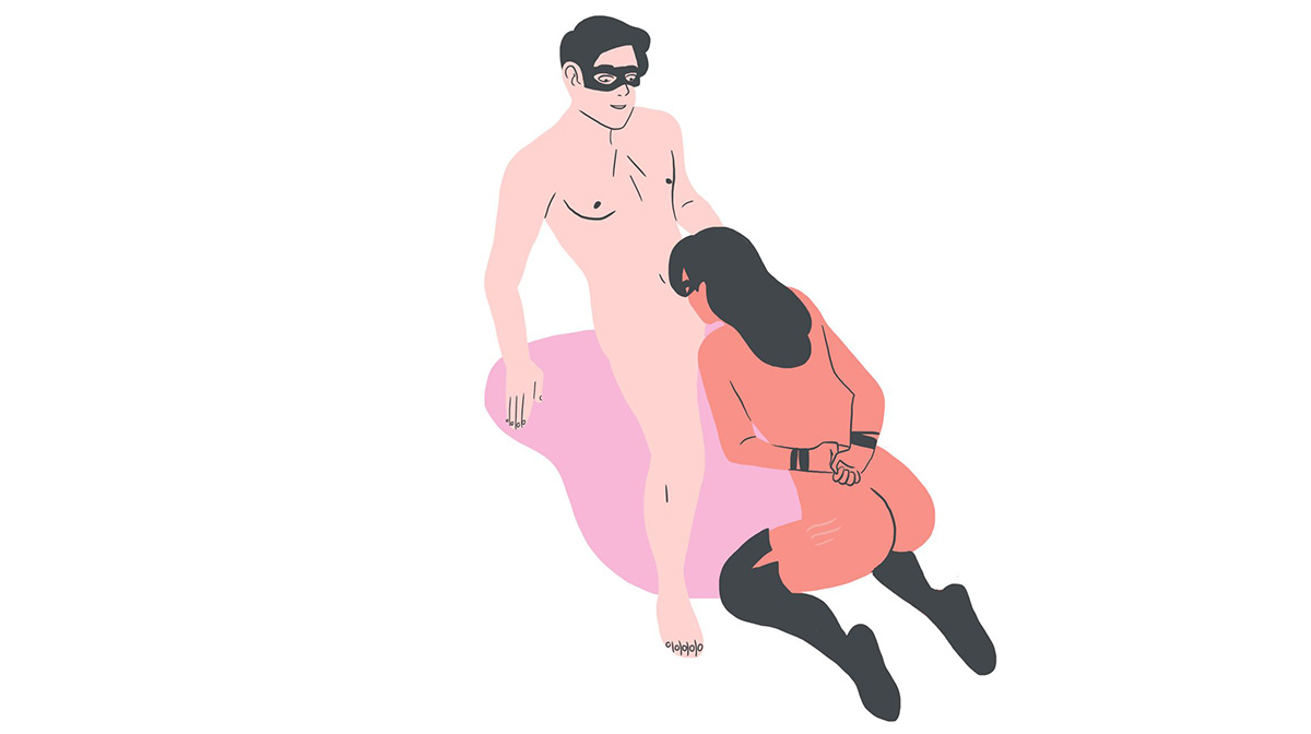 posiciones sexuales inspiradas en Halloween
