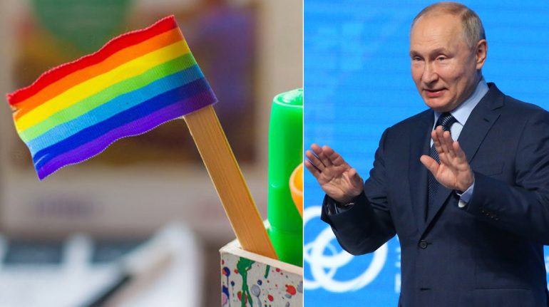 Vladimir Putin genera polémica por decir que es monstruoso enseñar a los niños que pueden cambiar de género