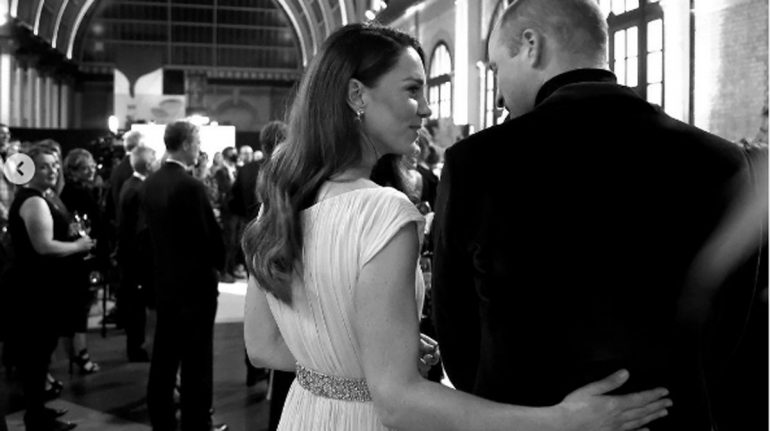 cariñosos así son las fotos ‘poco comunes’ que compartieron el príncipe William y Kate Middleton