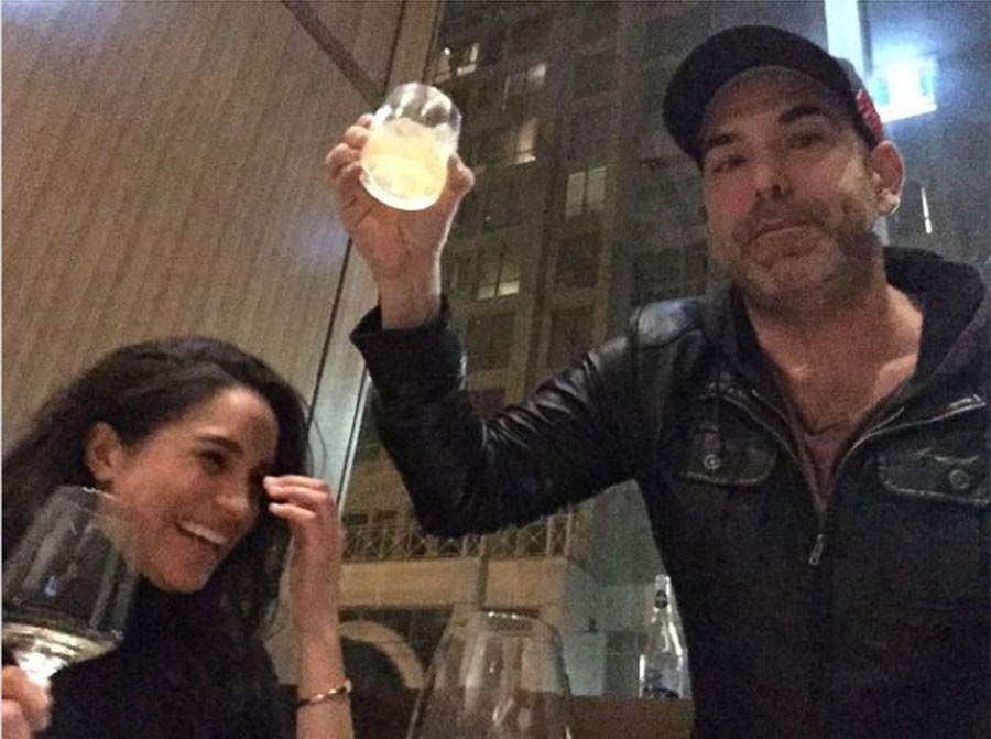 Actor de 'Suits' comparte foto inédita de Meghan Markle cuando era actriz
