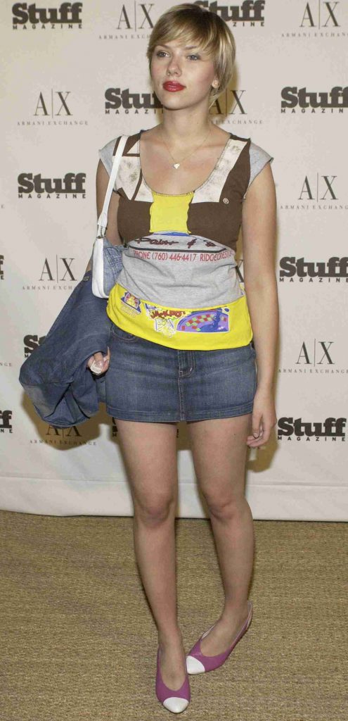 'Scarlett Johansson' 2003, Beach Dance by Stuff Magazine y Armani Exchange