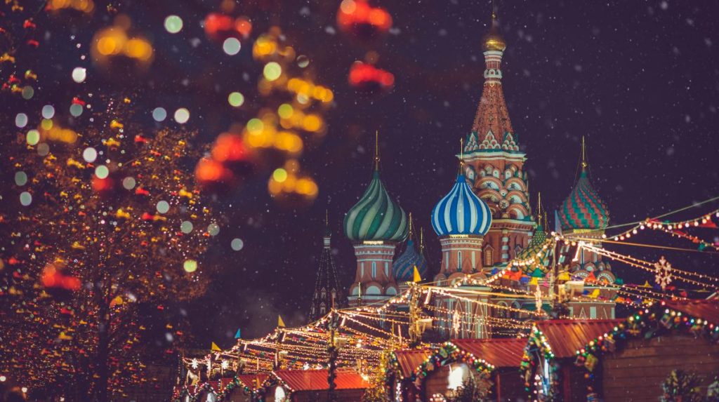 Moscú, una de las ciudades en Navidad a visitar en el mundo
