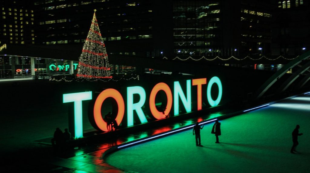 Toronto, una de las ciudades en Navidad a visitar en el mundo