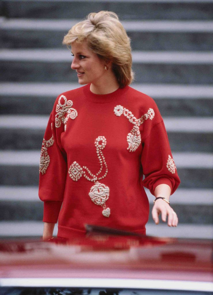 'La obsesión de la Princesa Diana por los suéteres navideños'