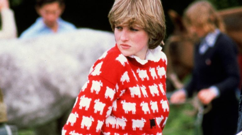 La obsesión de la Princesa Diana por los suéteres navideños