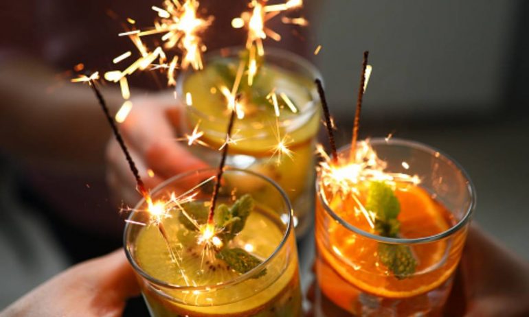recetas de tragos cocteles y drinks para navidad y año nuevo