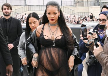 Lencería, leather y transparencias; Rihanna redefine la ropa de embarazo con estos outfits
