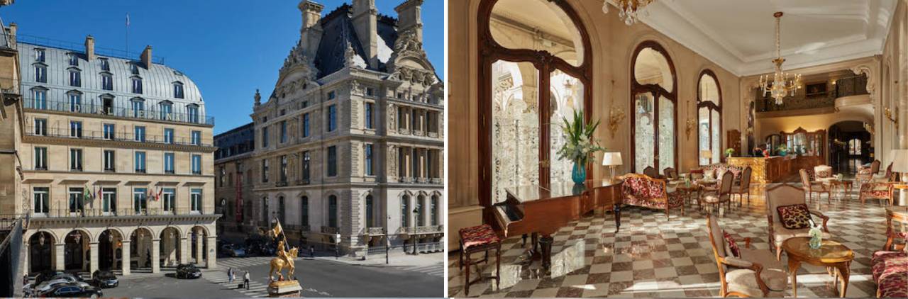 Hotel Regina Louvre en Paris Hoteles Gay friendly de lujo