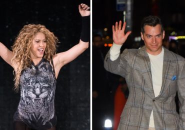 Shakira y Henry Cavill en Instagram